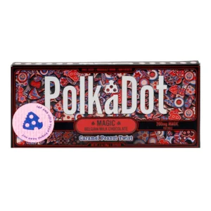 Caramel Peanut Twist PolkaDot Chocolate Bar