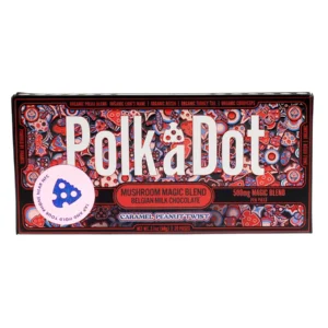 Caramel Peanut Twist PolkaDot Chocolate Bar