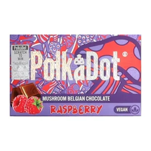 Raspberry PolkaDot Chocolate Bar
